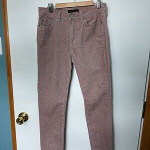 Banana Republic Factory, Skinny Stretch Corduroy Pants, Size 26/2, Light Mauve